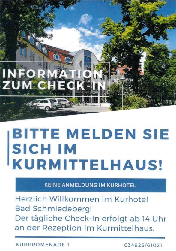 Hotel Kurhotel Bad Schmiedeberg 3*